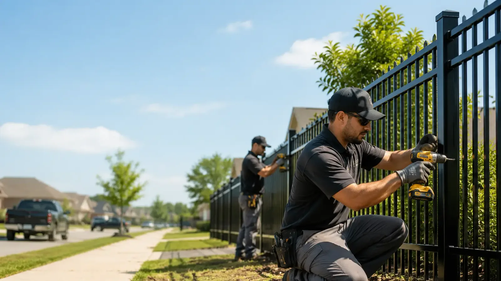 Metal Fence Installation in Raymond, WA